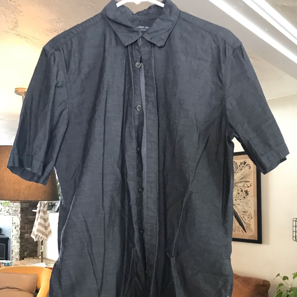 Calvin Klein short sleeve button down
